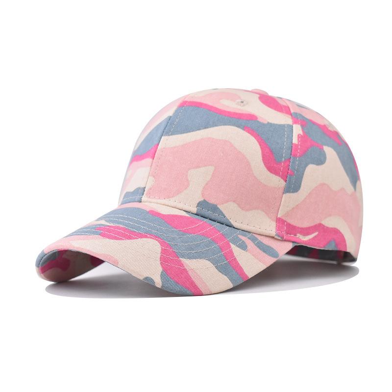 

Custom Logo Embroidery Camouflage Baseball Cap For Men Diy Design Letter Pattern Print Light Plate Cap Unisex Adjustable