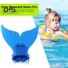 Pratica di nuoto con pinne da sirena Costumi da bagno con coda di sirena regolabili con pinne da sirena Aiuto per l'allenamento del nuoto Attrezzatura da nuoto leggera per bambini
