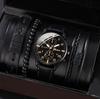Men'S Versatile Fashion Watch Business Two Eyes Watch Watch