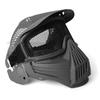 Full Face Shooting Mask Mesh Type (Black) Face Guard for Airsoft, Survival Games, and Cosplay