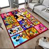 1 stuks Mickey-Muis-en-Minnie-(32)_01 Vloerkleed, Slaapkamer en Speelkamer Duurzaam, Vlekbestendig en Makkelijk Schoon Te Maken, Woonkamer