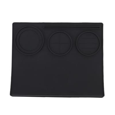 Silicone Coffee Tamping Mat Anti Slip Lightweight 230 Celsius High Temperature Resist Coffee Tamp Pad for Home Kitchen