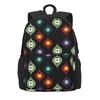 Check Print Rucksack Modern Checkerboard Style Rucksacks Girls College Big Schoolbags Colorful Rucksack Featuring Durable Construction