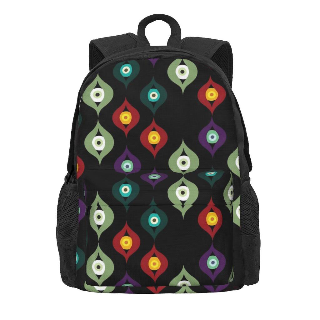 Check Print Rucksack Modern Checkerboard Style Rucksacks Girls College Big Schoolbags Colorful Rucksack Featuring Durable Construction
