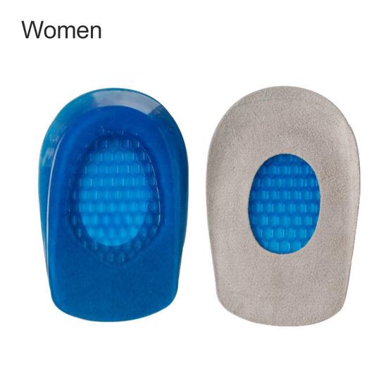 1Pair Soft Heel Accessories Blood Circulation Practical Shoe Inserts