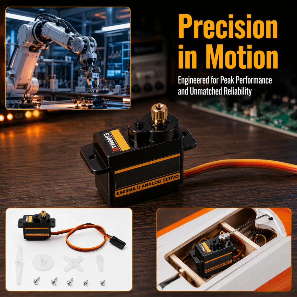 1.8 Kg Torque Micro Servo Set 12g Weight High Speed Servo Durable Servo Gear Set For STEM Projects
