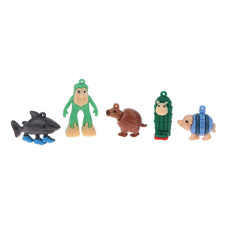 1 Set Tralalero Tralala Figures Italian Brainrot Tung Sahur Figure Blind Box Toy Bombardino Crocodilo Shimpanzini Bananini Model