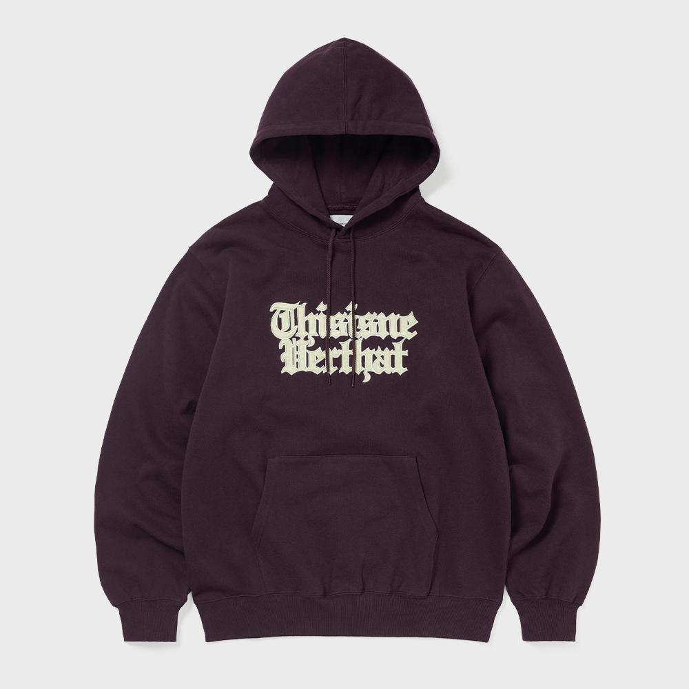 Этот Никогда Не Старый английский Логотип Худи Вино S