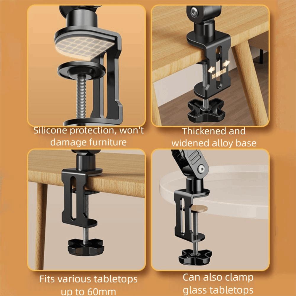 Adjustable 360 Degree Rotatable Stand Sturdy Tablet Stand Foldable Tablet Holder  Desktop