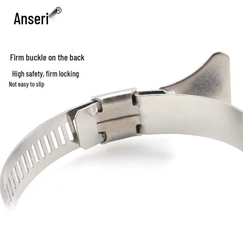 Ansellary 304 Stainless Steel Hose Clamps with Handle