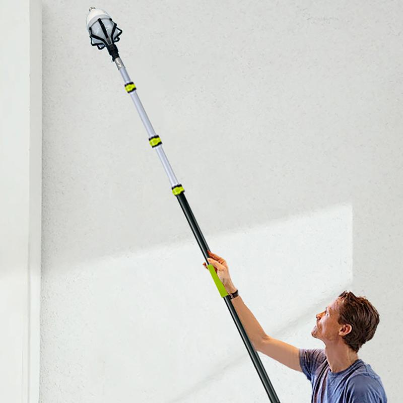 Aerial Bulb Changer Telescopic Handle Simple Twisting Installation Tool for Office and Home Use