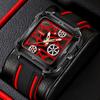 UTHAI BK150 Fashionable Man Watch with Hollow Design, Waterproof and Luminous Quartz Watch, Cool Clock Gift Watches for Man