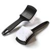Brosse Lavage Pneus Voiture, Brosse Nettoyage Jantes Voiture avec des Poils Souples pour Nettoyer de Pneus de Roue Extérieure,Blanc