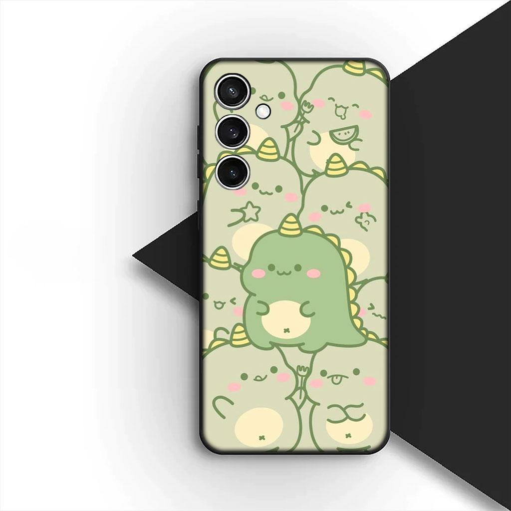 Phone Cover for Samsung Galaxy S22 S21 S20 FE Ultra Plus A07 A17 A15 A16 A25 A57 A37 Soft Silicone Case Wallpaper Dinosaurs