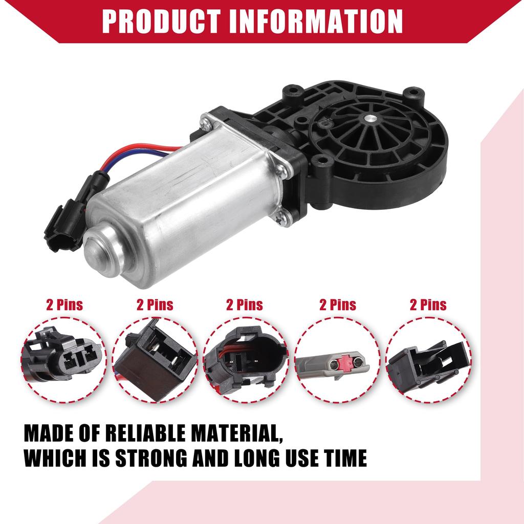 Hihaha F6TZ 1523209-AA Silnik podnośnika szyby elektrycznej dla Forda, Mercury, Lincolna i Mazdy / 1 Zestaw