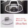 For Jeep Renegade 2015 -  Accessories Shift Gear Panel / Door Speaker / Central Air AC Outlet Vent / Hand Brake Cover Trim
