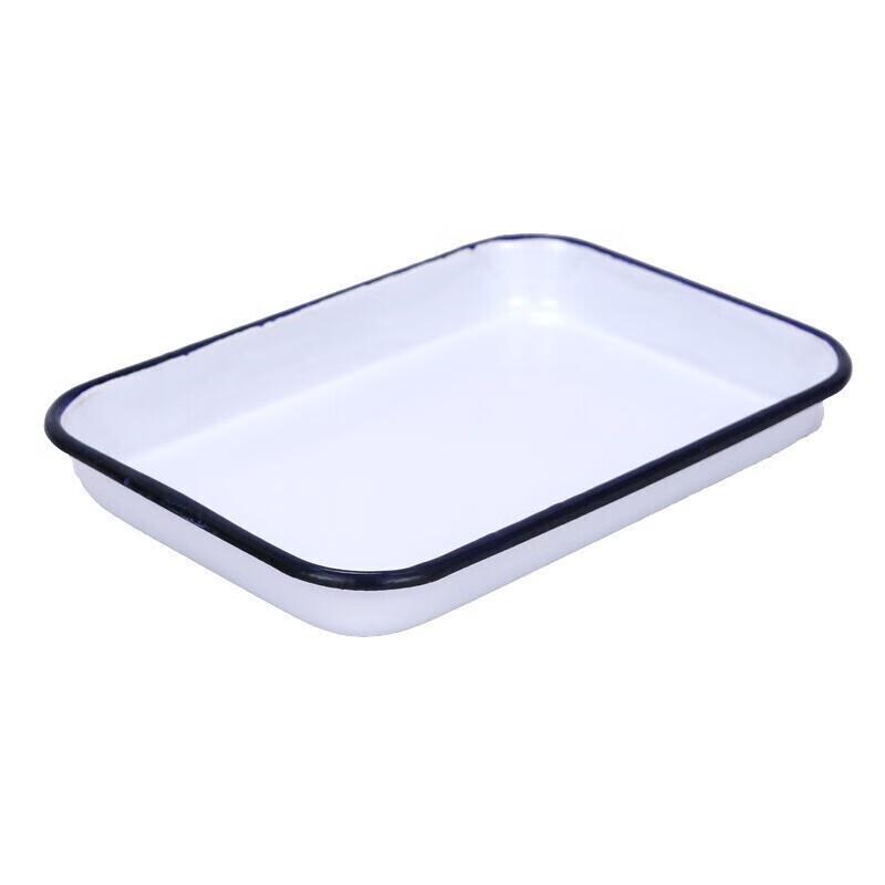 Homeglen Thickened Enamel Serving Tray