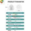 Tuya 2 in 1 ZigBee PIR LP Motion Sensor Smart Home Human Body Infrared Detector Security Smart Life Work for Alexa Google Home