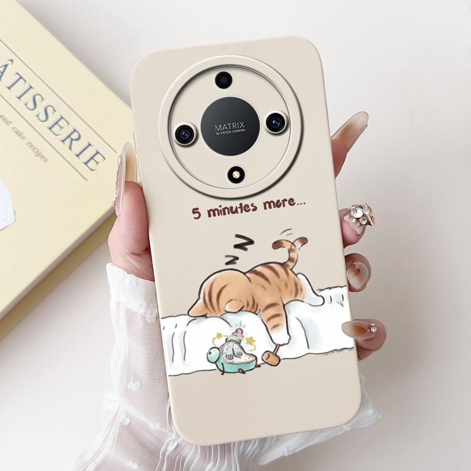 Für Honor Magic 5 Lite Hülle Honor X9A RMO-NX1 Niedliche Cartoon Bemalte Abdeckung Weiche TPU Handyhülle Für Honor Magic5 Lite HonorX9a Taschen
