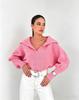 Popular 2026 European and American Foreign Trade Autumn and Winter New Knitted Sweater Knitted Sweater Lapel Pullover Women's Top
