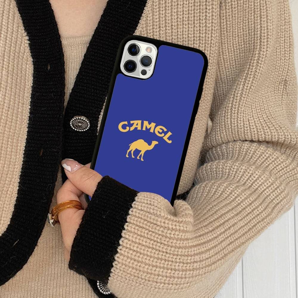 Vintage Camel Cigarettes For IPhone 17 16 15 14 13 12 11 Pro Max Plus Shockproof PC+TPU Phone Back Cover