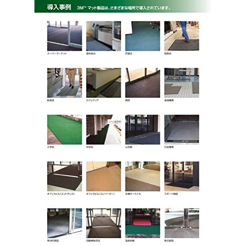 3M Entrance Mat Indoor Commercial Gray Nomad Carpet Mat 3100 N3 GRA 900X1500T