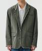 Divein Cut Off Tailored Jacket (Khaki)