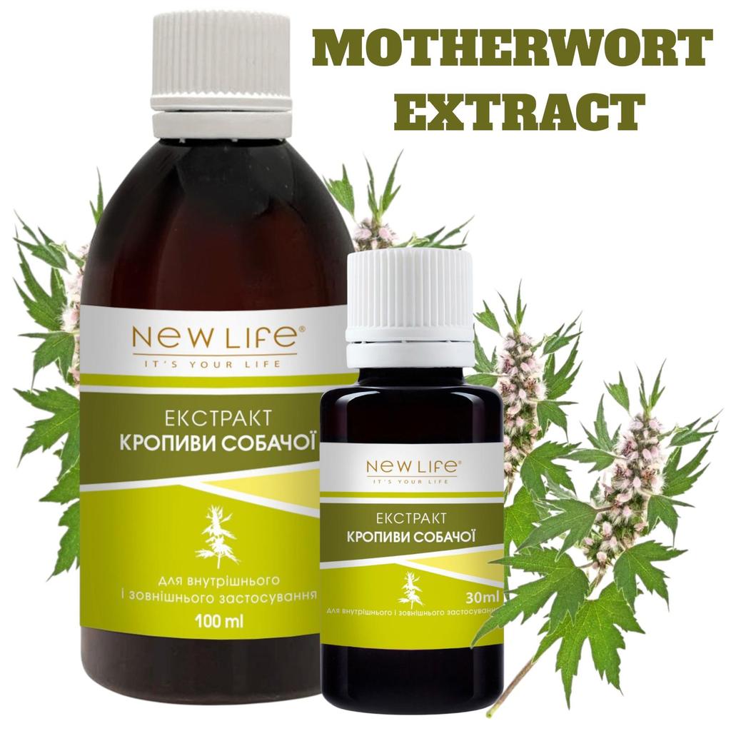 Mutterkraut-Extrakt, Tinktur, pflanzliches flüssiges Nahrungsergänzungsmittel, neues Leben