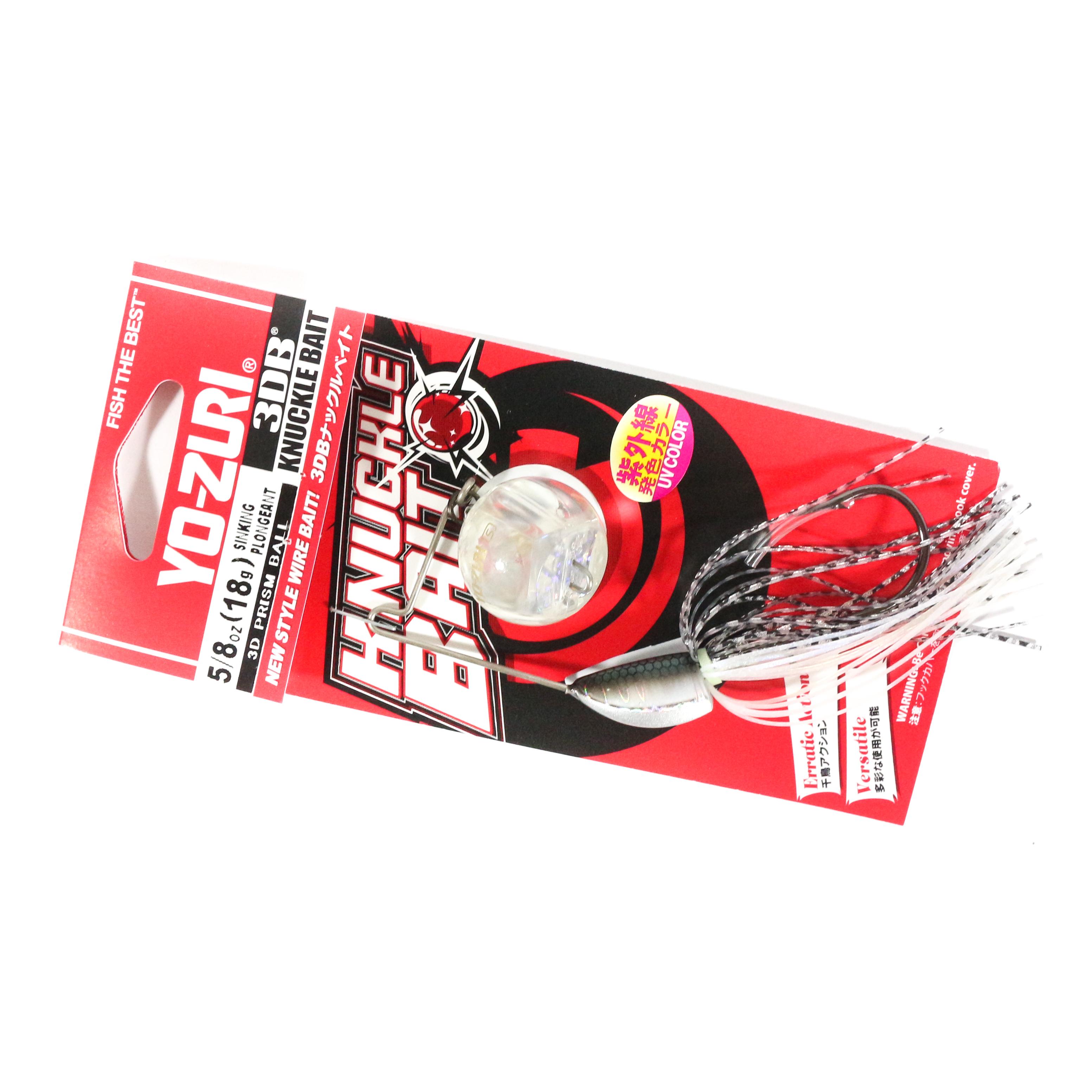 

Yo Zuri Duel 3DB Knuckle Spinnerbait 5/8 унций Тонущая приманка R1328-TSH (2565)