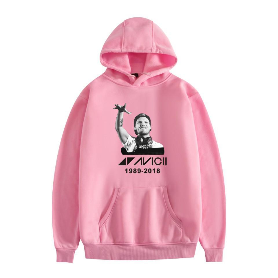 

Swedish DJ Avicii Inspired Men s Versatile Round Neck Hoodie Sweatshirt L