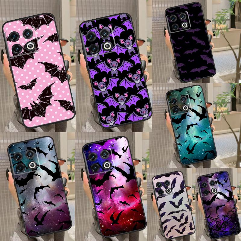 Vampire Bats Full Moon Halloween Phone Case For OnePlus Nord CE 2 3 Lite 2T N10 N20 N30 OnePlus 11 10T 8T 9RT 10R 8 9 10 Pro