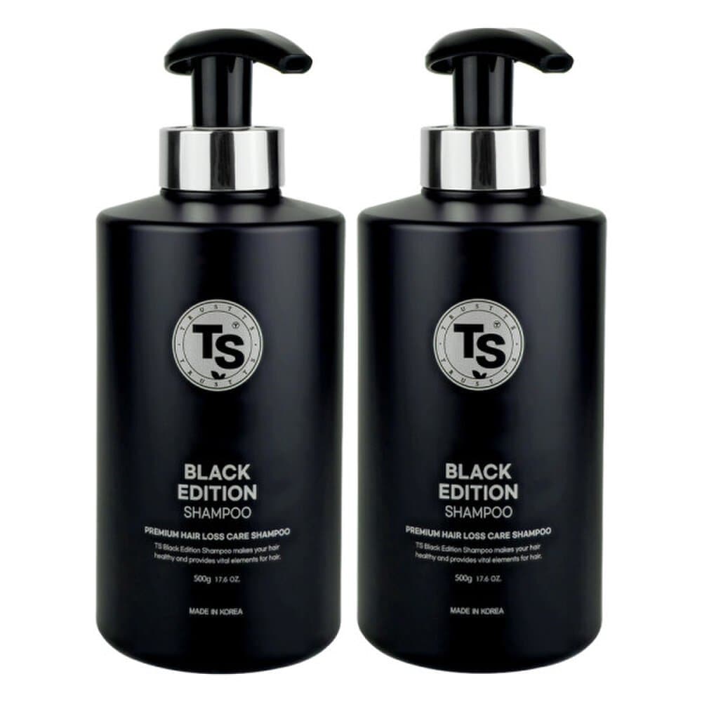 

TS Black Edition Shampoo 500g x 2 ts hair loss shampoo
