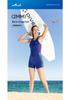 Combinaison intégrale sans manches 2 mm pour femme pour la protection contre le froid - Idéale pour la natation, le surf, le snorkeling et la plongée.