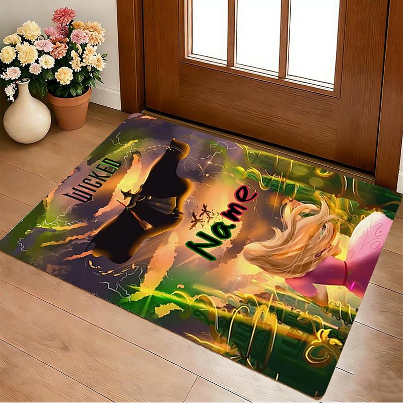 Personalized Name Light Shadow Living Room Non-Slip Area Rug Soft Carpet for Bedroom Playroom Sofa Office Home Decor Doormat