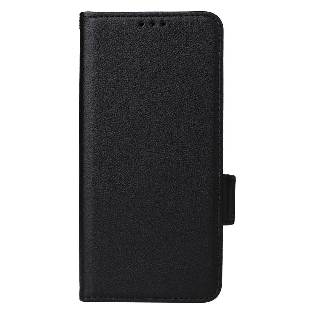 For Xiaomi Poco C75 4G/Redmi 14R 5G/14C 4G/A4 5G Case with Wrist Strap Litchi Texture PU Leather Wallet Phone Cover