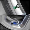 4Pcs Car Wheel Valve Air Core Cap Auto Tire Accessories For Geely Geometry C Coolray GX3 LC Panda Emgrand X7 EC7 Tugella Azkarra