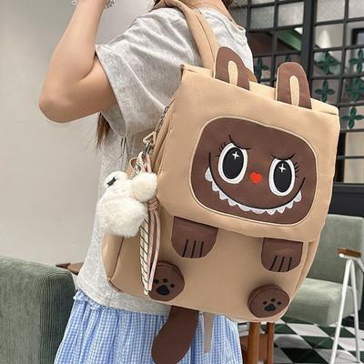 The New Schoolbag Is High-value, Fresh, Sweet and Cute Cartoon Backpack. Junior High School Students Travel Lightweight and Large-capacity Backpack.