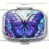 Travel Cases Lovely Colored Medicine Metal Jwelery Organizers Household Holder Iron Cabinet Small Pill Container