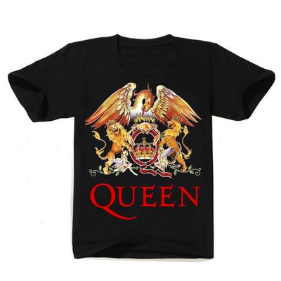 Letnie Koszulki Królowej Muzyka Zespół Rockowy Nadruk Streetwear Unisex Moda Unisex Czysta Bawełna Krótki Rękaw T-Shirt Unisex Topy Koszulki Odzież