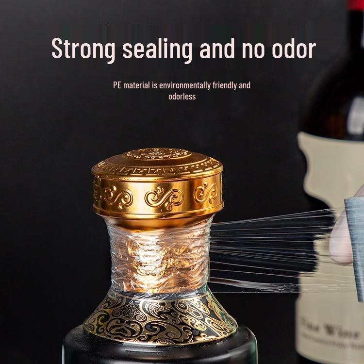 New Arrival: Leakproof Wine Bottle Sealing Film - Preserves Baijiu