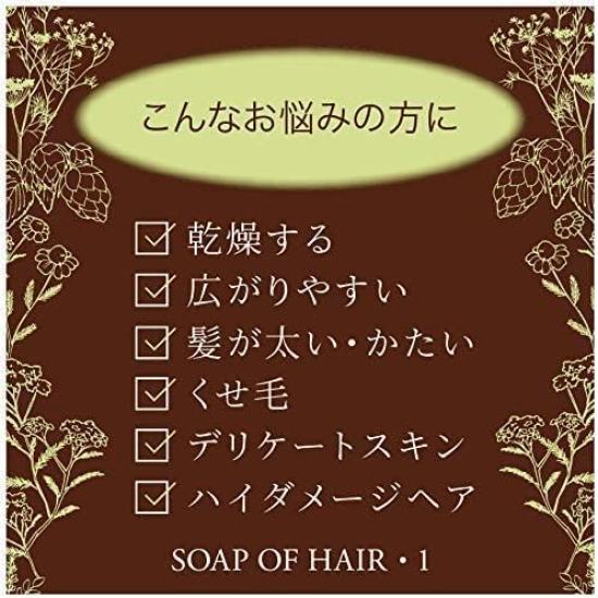 frizzy hair easier to Soap of Hair 1 Big Bottle 625ml Birch Scent by Ofcosmetics Shampoo for Curly and Dry [Makes manage] (Salon-Exclusive Hair)