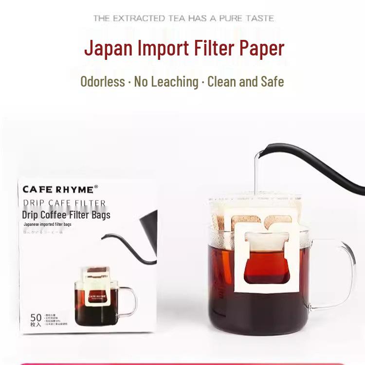 Japanese Drip Bag Coffee Filters - Pour-Over Paper Filters