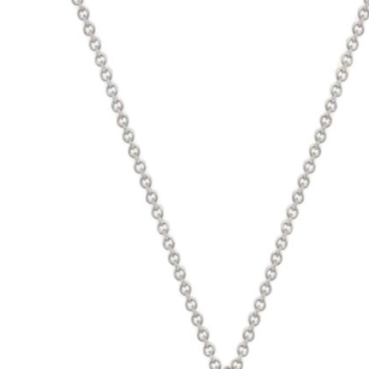 VIVIENNE WESTWOOD Lobster Clasp Design Brass Necklace Women Necklace Silver Light-Purple 630203HO-02P250