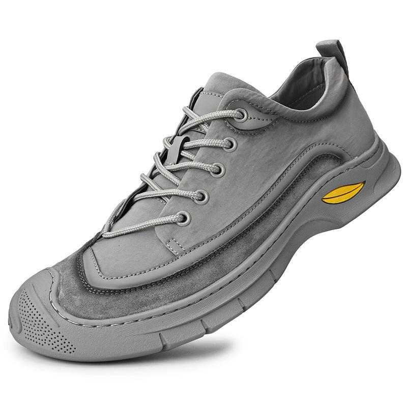 

Весенне-летняя новая мужская обувь из натуральной кожи, модная универсальная спортивная повседневная обувь, тонкие дышащие уличные альпинистские ботинки 44