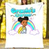 Gracie's Corner Theme Printed Blanket,Perfect for Couch, Bed, Travel & Outdoor Use | Machine Washable, Cozy & Durable.