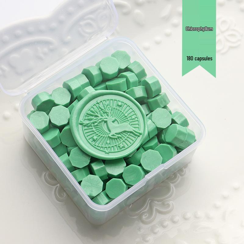 Matte Octagonal Sealing Wax Beads - Ice Cream Color Series for Wedding Invitations