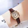 Niche Roman Vintage Ladies Student Waterproof Bamboo Pattern Belt Premium Sense Quartz Watch