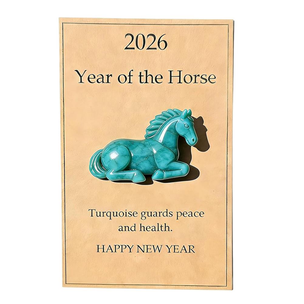 

Unique Clear Horses Figurine Decor A Symbol of Wisdom & Success 2026 Elegant Horse Decor Meaningful Gift for Friends Family