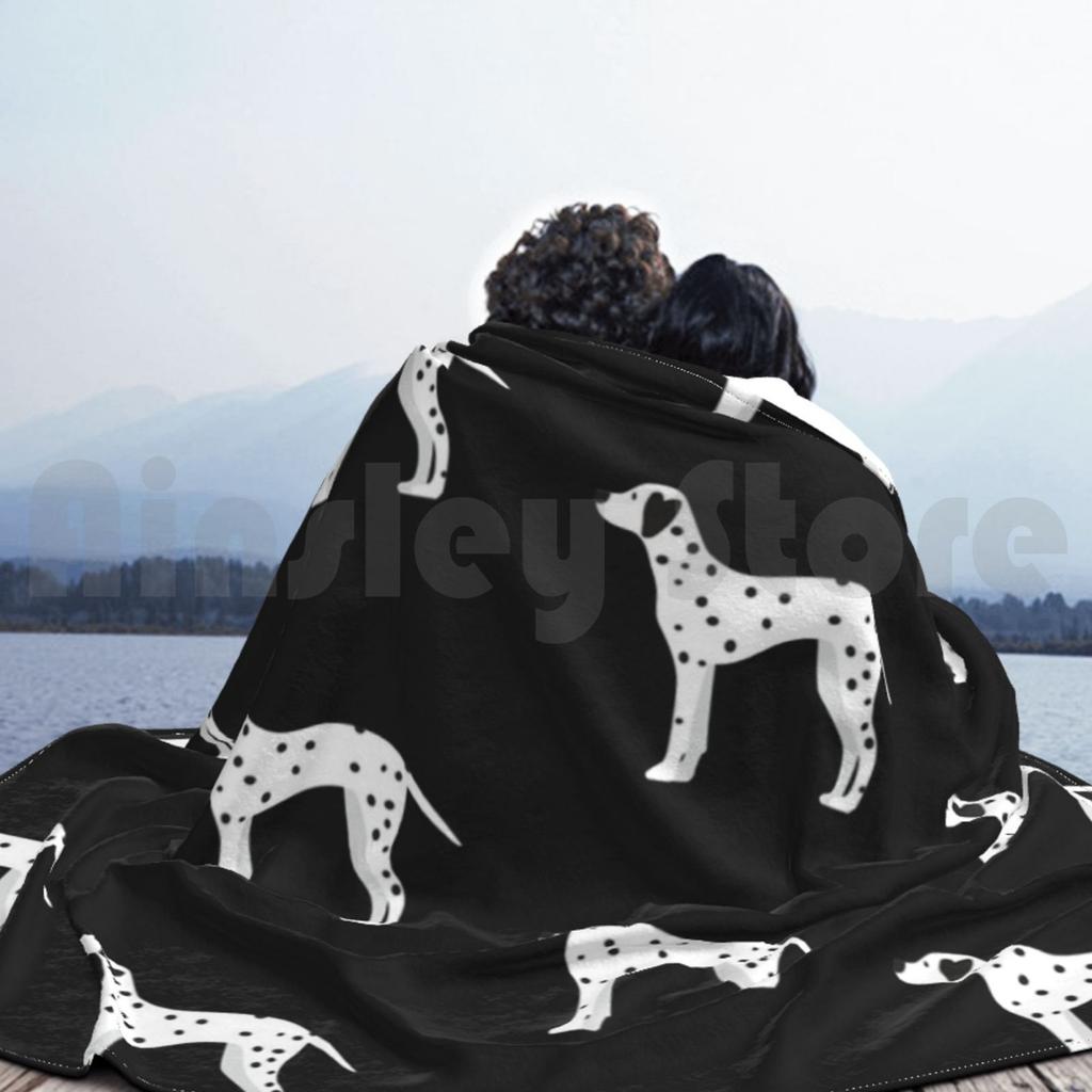 Dalmatian Blanket For Sofa Bed Travel Dalmatian Dog Dapper Dad Puppies Grandpa Old Dog Cool Doggy Animal Animals