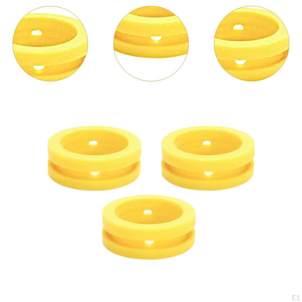 3x Kolsyremaskin Cylinderpackningar Bricka, Direkt Ersättning Silikon O-ringar Tätning